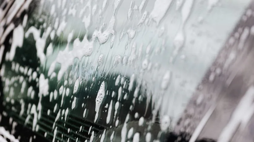Washing bird droppings off car paintwork