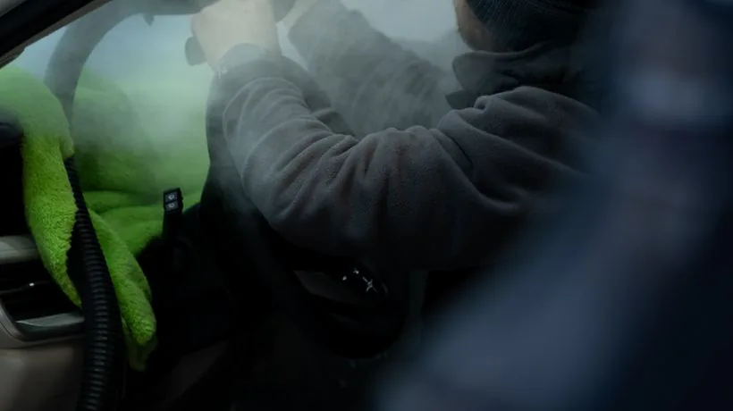 A clean car infotainment touchscreen in the dashboard