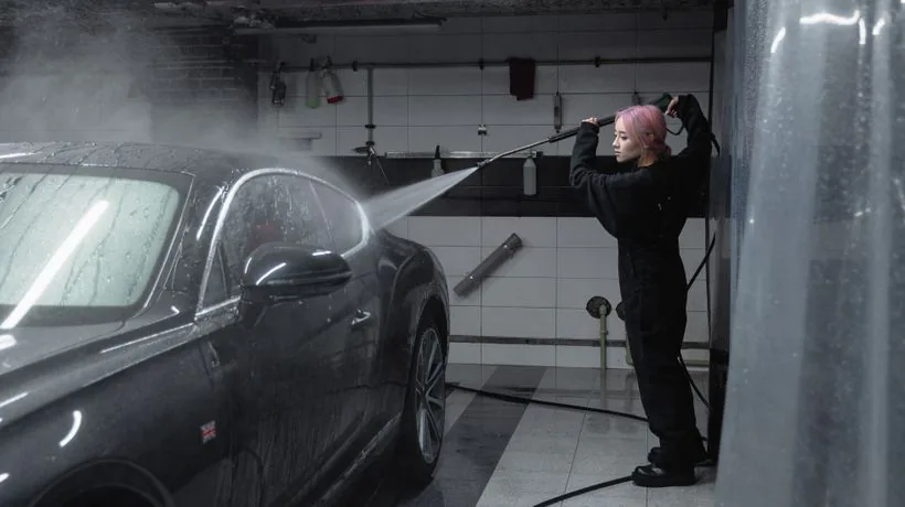 Regularly washing and valeting a car