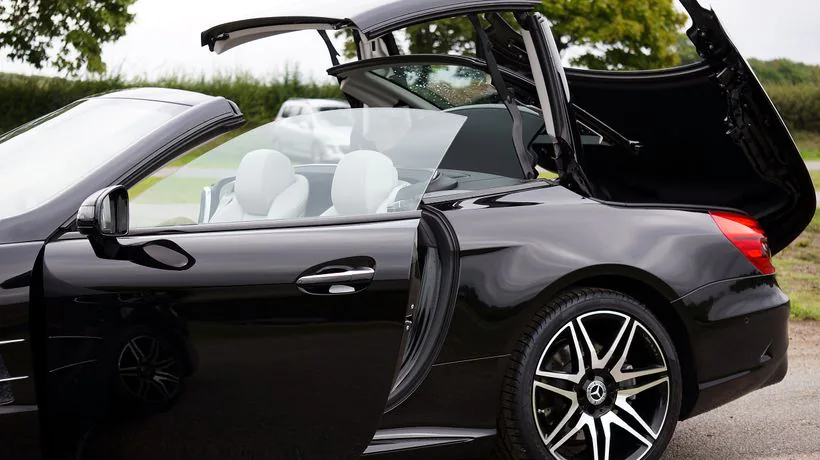 A convertible soft top prone to mould and algae