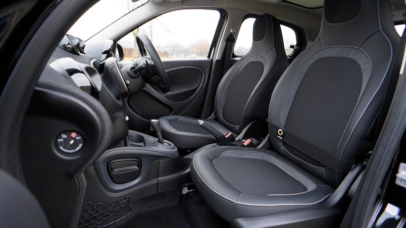A car interior that can develop a musty smell