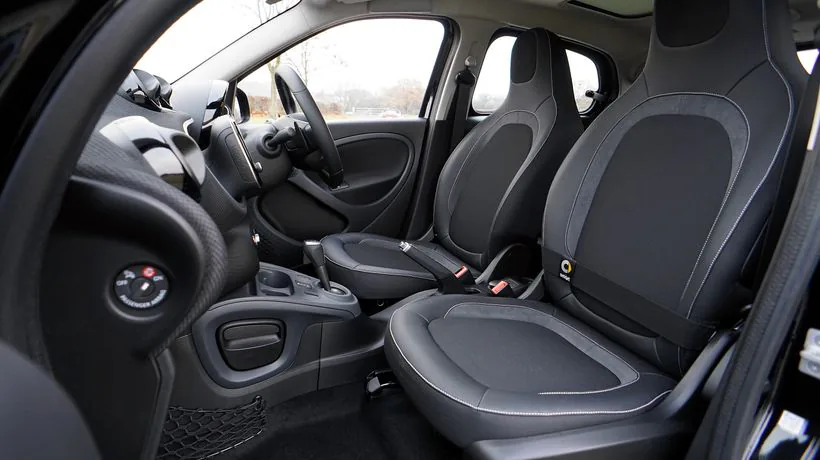 A car interior that can develop a musty smell